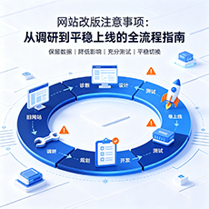 山海关建站-网站改版注意事项：从调研到平稳上线的全流程指南