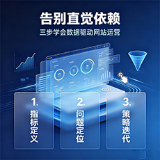秦皇岛建站-告别直觉依赖：三步学会数据驱动网站运营