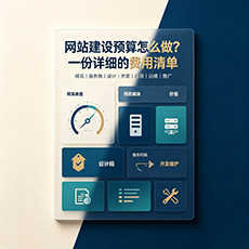 秦皇岛建站-网站建设预算怎么做？一份详细的费用清单