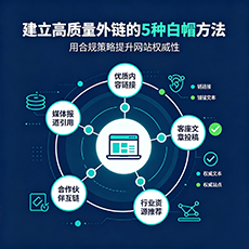 秦皇岛建站-建立高质量外链的5种白帽方法